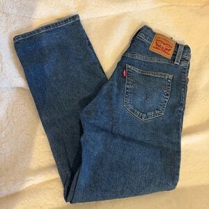 Levi's Ribcage Ankle Straight